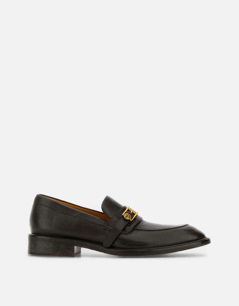 Versace メンズプリモレザーローファー () IFCHIC.COM