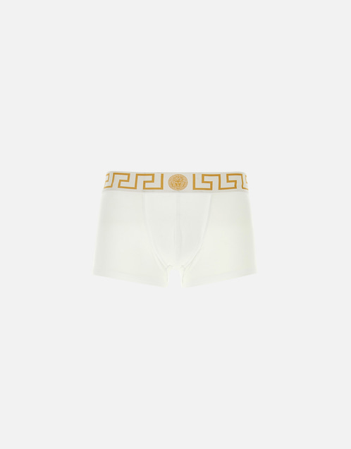 Versace Men's Stretch Bio Cotton Low Rise Trunk () IFCHIC.COM