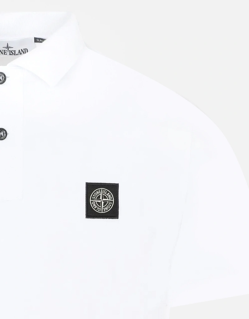 Stone Island メンズスリムフィットコットンポロシャツ (すべての新品
