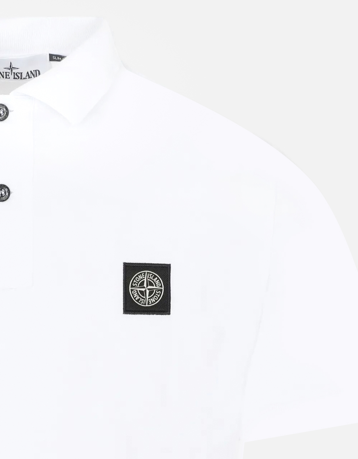 Stone Island メンズスリムフィットコットンポロシャツ (すべての新品