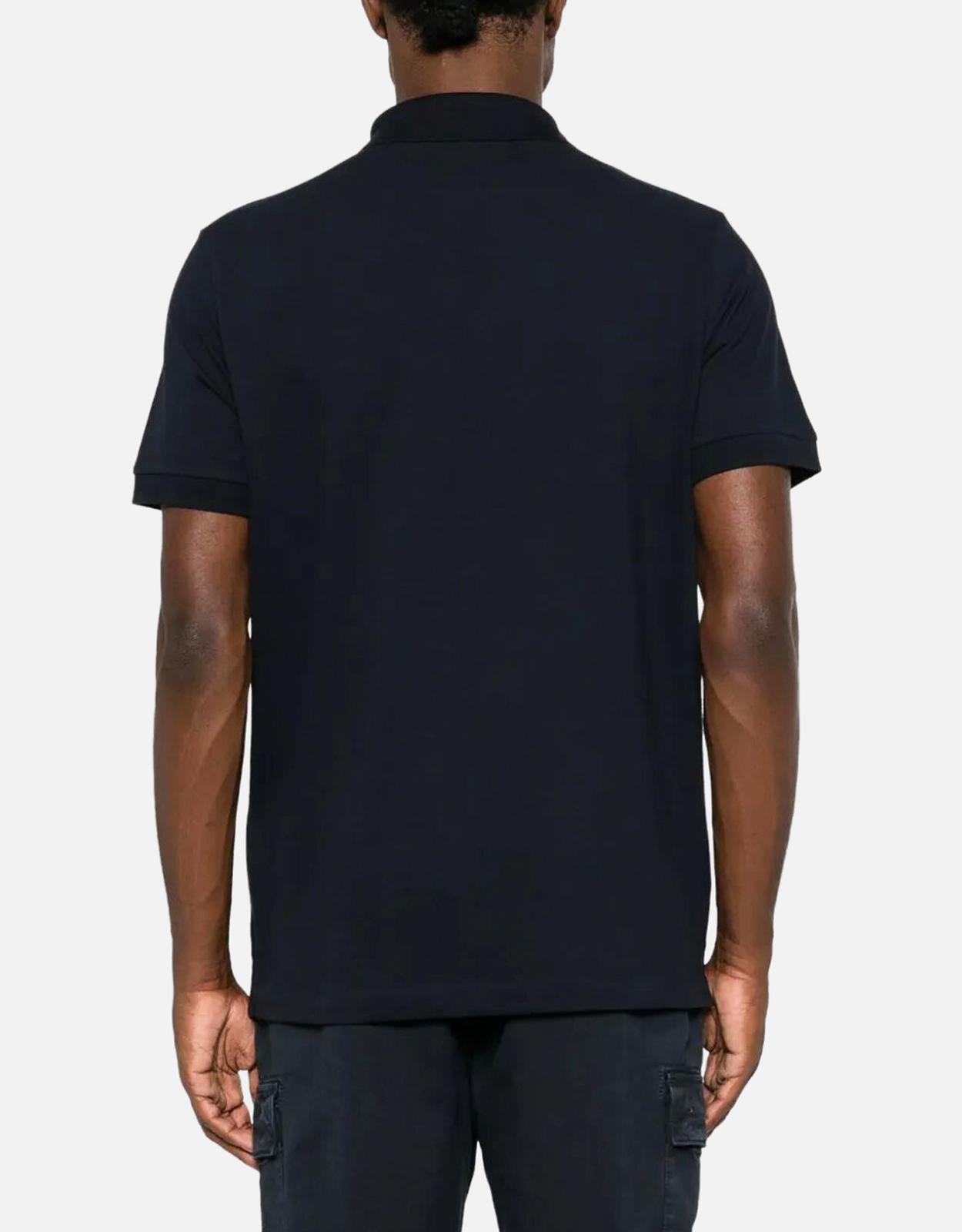 Stone Island メンズ オーガニックコットンピケ ストレッチ スリム