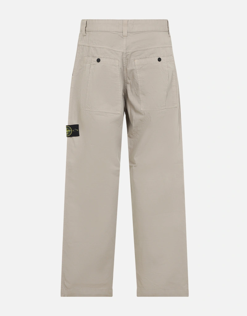 Stone Island メンズ コットン ベージュ パンツ (すべての新品) IFCHIC.COM