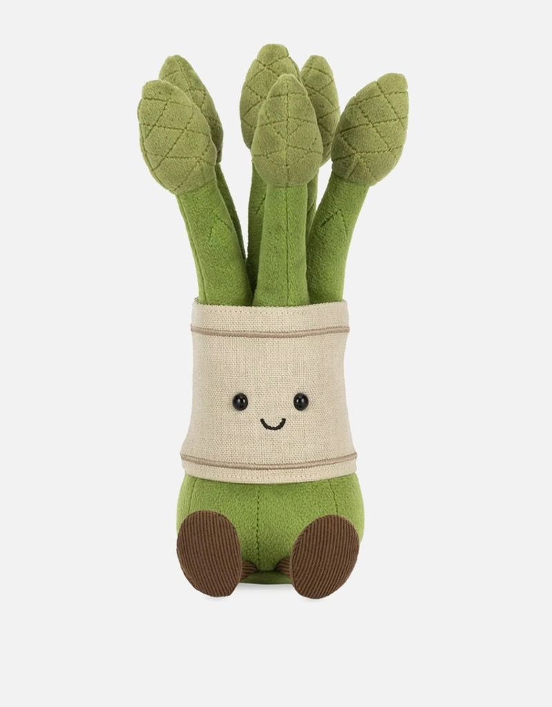  ジェリーキャット　アスパラガス　 ぬいぐるみ Jellycat アミューザブルズアスパラガスソフトトイ22cm () IFCHIC.COM