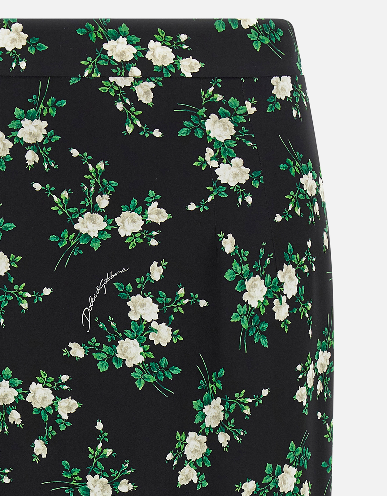 Dolce & Gabbana フィオレッリーニシルクミディスカート (すべての新品