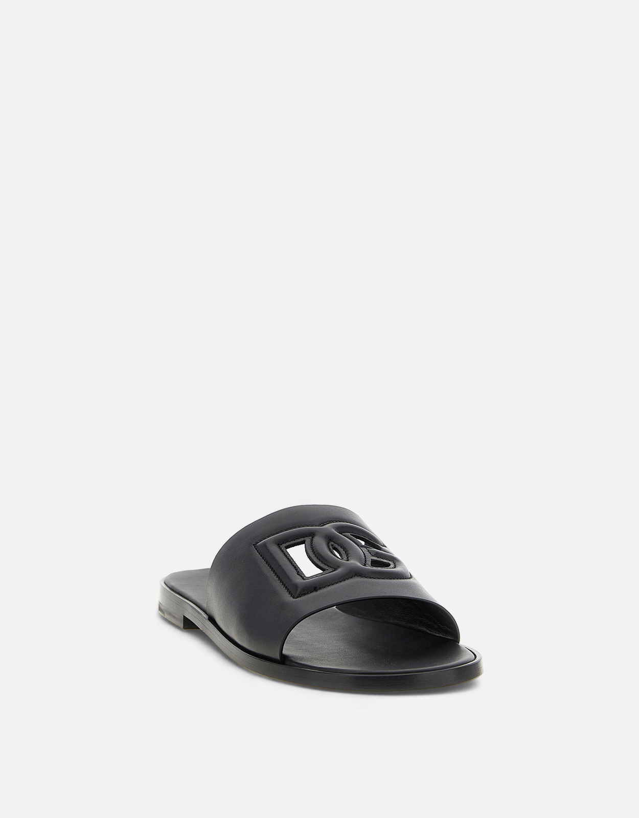 Dolce & Gabbana メンズDG Lightカーフレザーサンダル () IFCHIC.COM