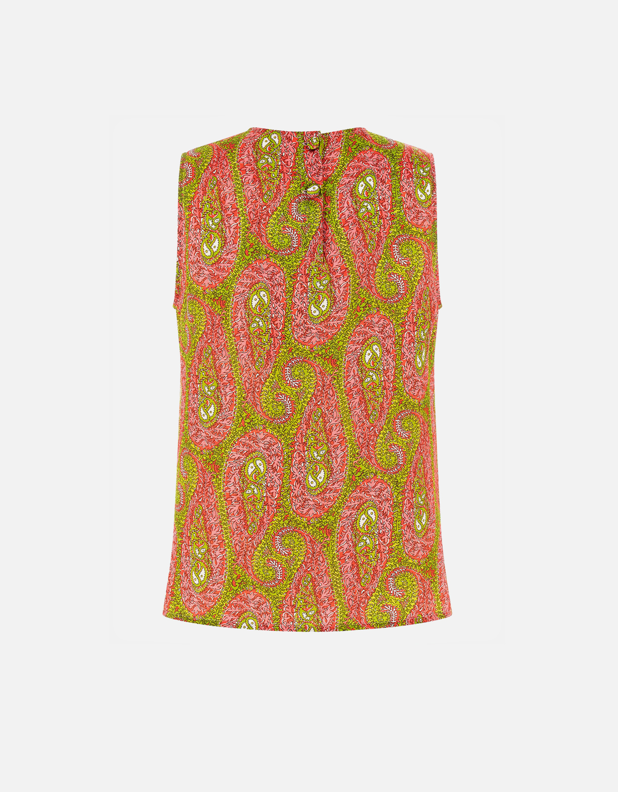 Etro ペイズリーフォリッジ柄ツイルトップ (すべての新品) IFCHIC.COM