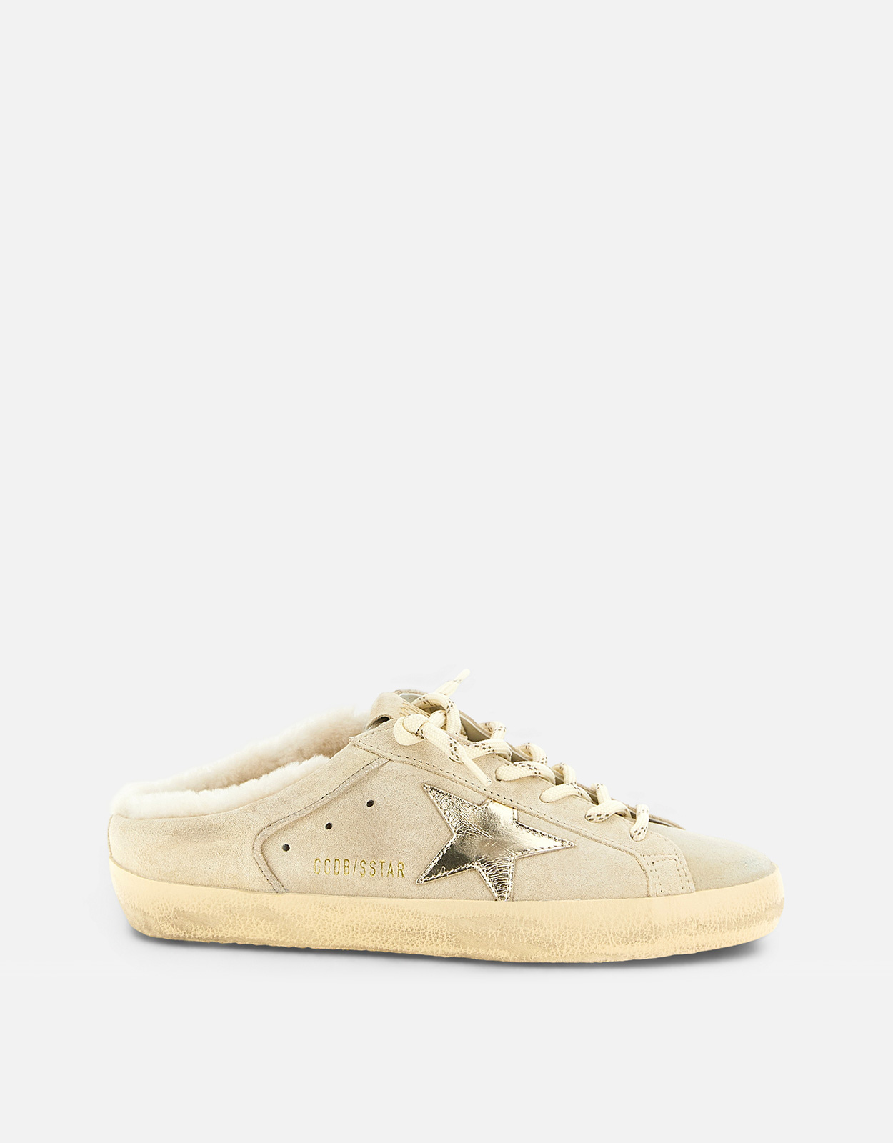 Golden Goose Super Star 牛革スエードレースアップサボスニーカー