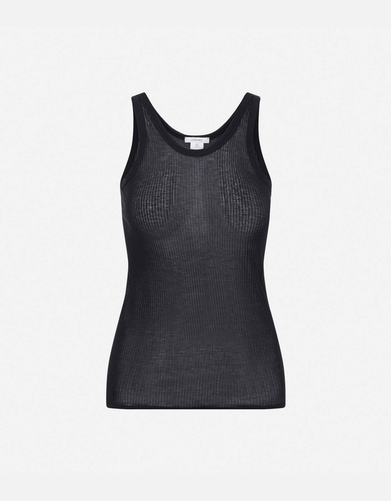 LEMAIRE ビスコースシルクのシームレスタンクトップ (すべての新品
