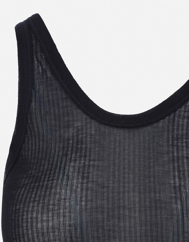 LEMAIRE ビスコースシルクのシームレスタンクトップ (すべての新品