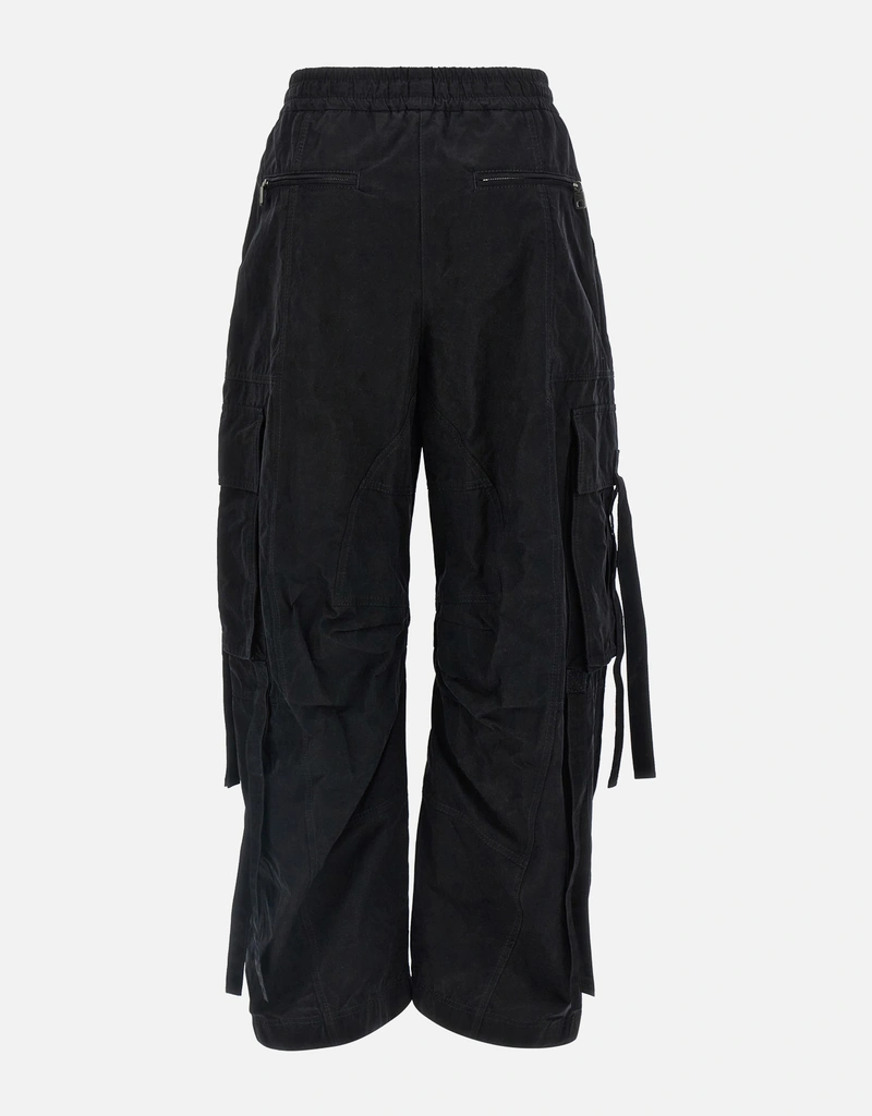 Dolce & Gabbana ブラック コーデュロイ カーゴパンツ Dolce & Gabbana ワックスドファイユカーゴパンツ (すべての新品