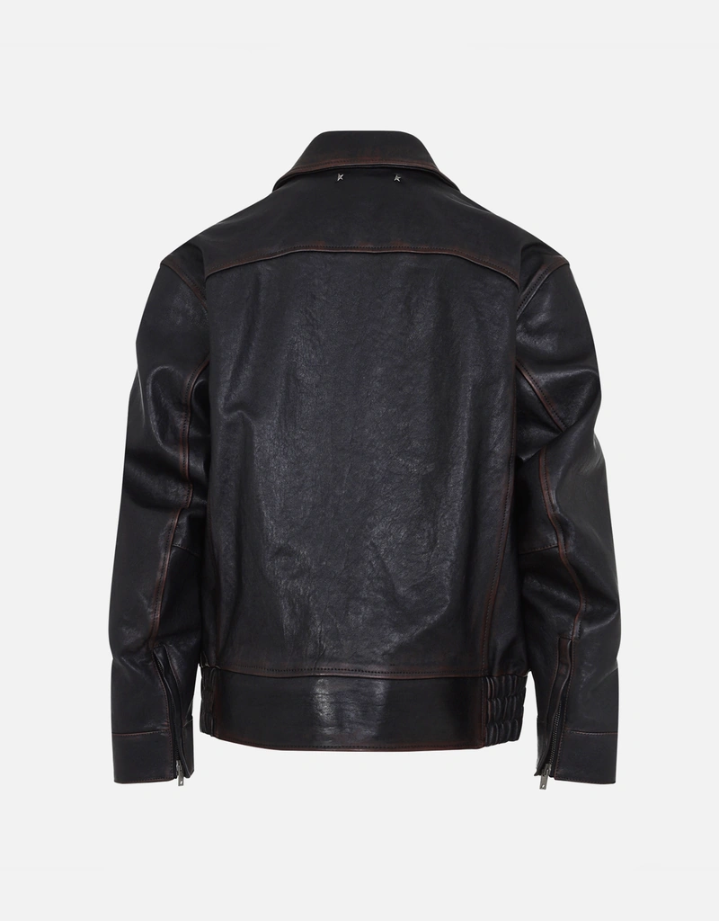 Golden Goose メンズ Journey ナッパレザー レギュラーフィット