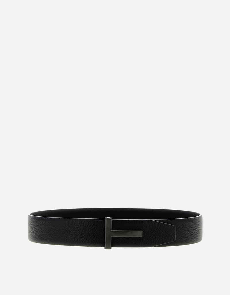 Tom Ford メンズ粒面レザー フォーマルバックルベルト () IFCHIC.COM Tom Ford メンズ粒面レザー フォーマルバックルベルト () IFCHIC.COM