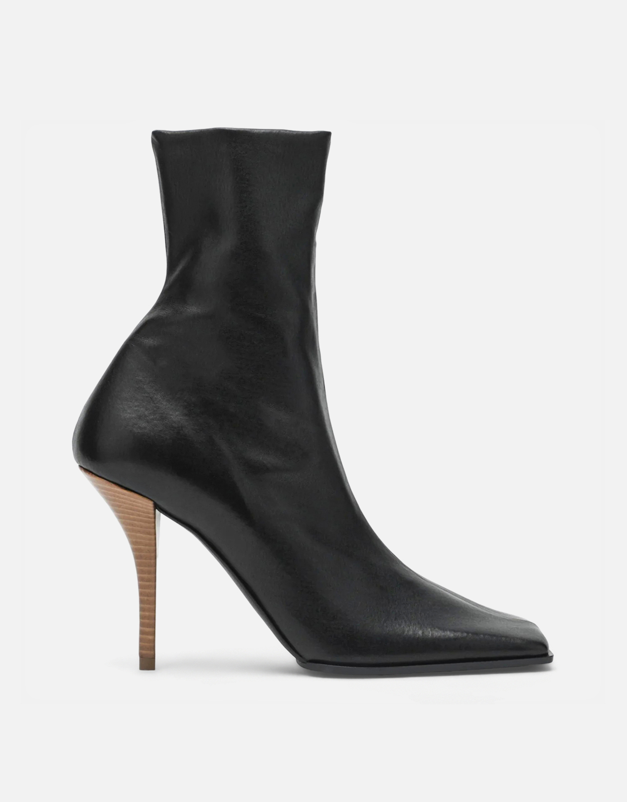 ALAÏA ソフトスクエアレザーソックスブーツ (ソックス) IFCHIC.COM