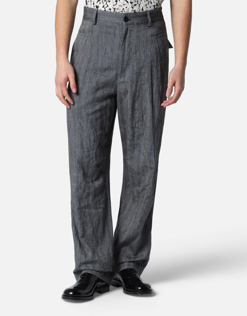 Dries Van Noten メンズ ヘリンボーン パンツ (すべての新品) IFCHIC.COM