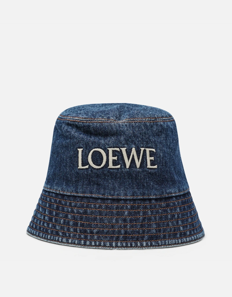 Loewe ブルーデニムバケットハット (ぼうし) IFCHIC.COM