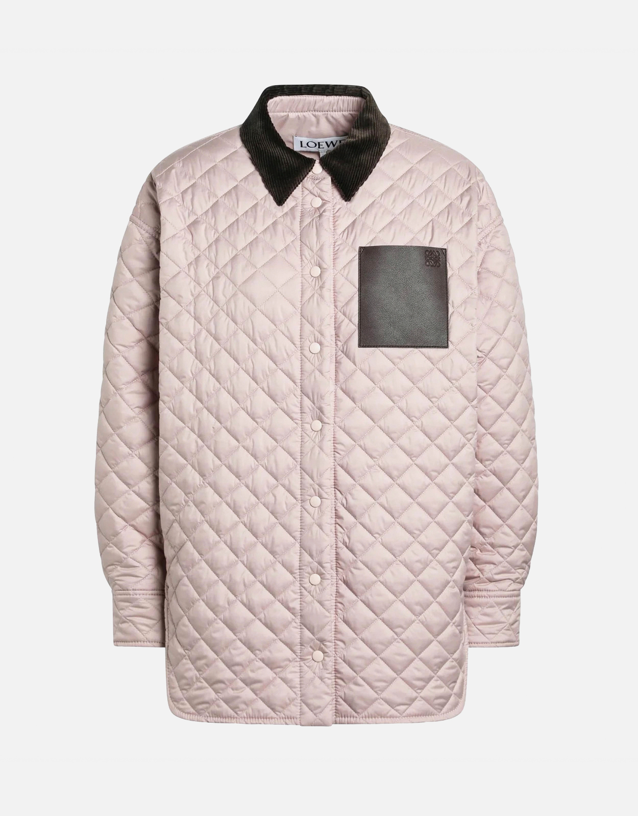 LOEWE Loewe Light Pink Quilted Jacket - FR 36　ロエベ ライトピンク キルティング ジャケット - FR 36
