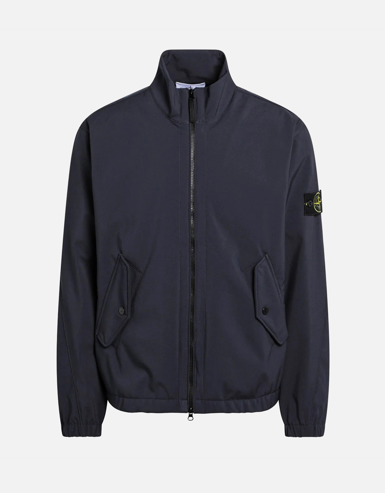 STONE  24FWジップアップジャケット Stone Island メンズ ネイビーブルーポリエステルジップアップ