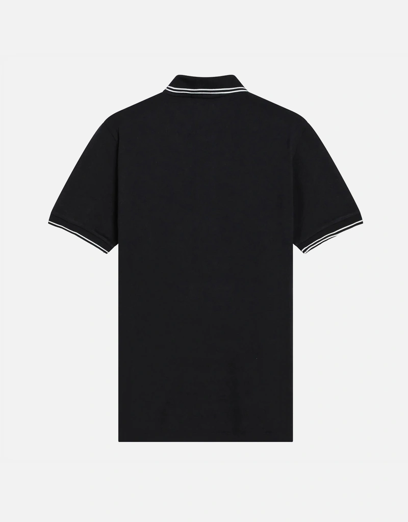 Stone Island メンズ ブルーコットンポロシャツ コンパスパッチ付き