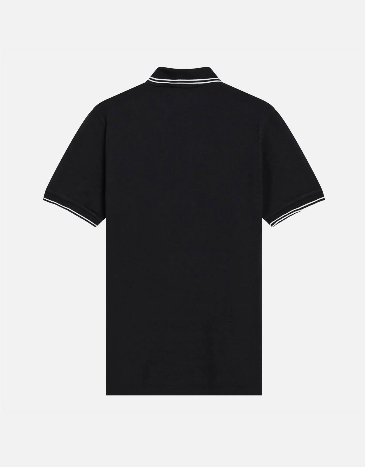 Stone Island メンズ ブルーコットンポロシャツ コンパスパッチ付き