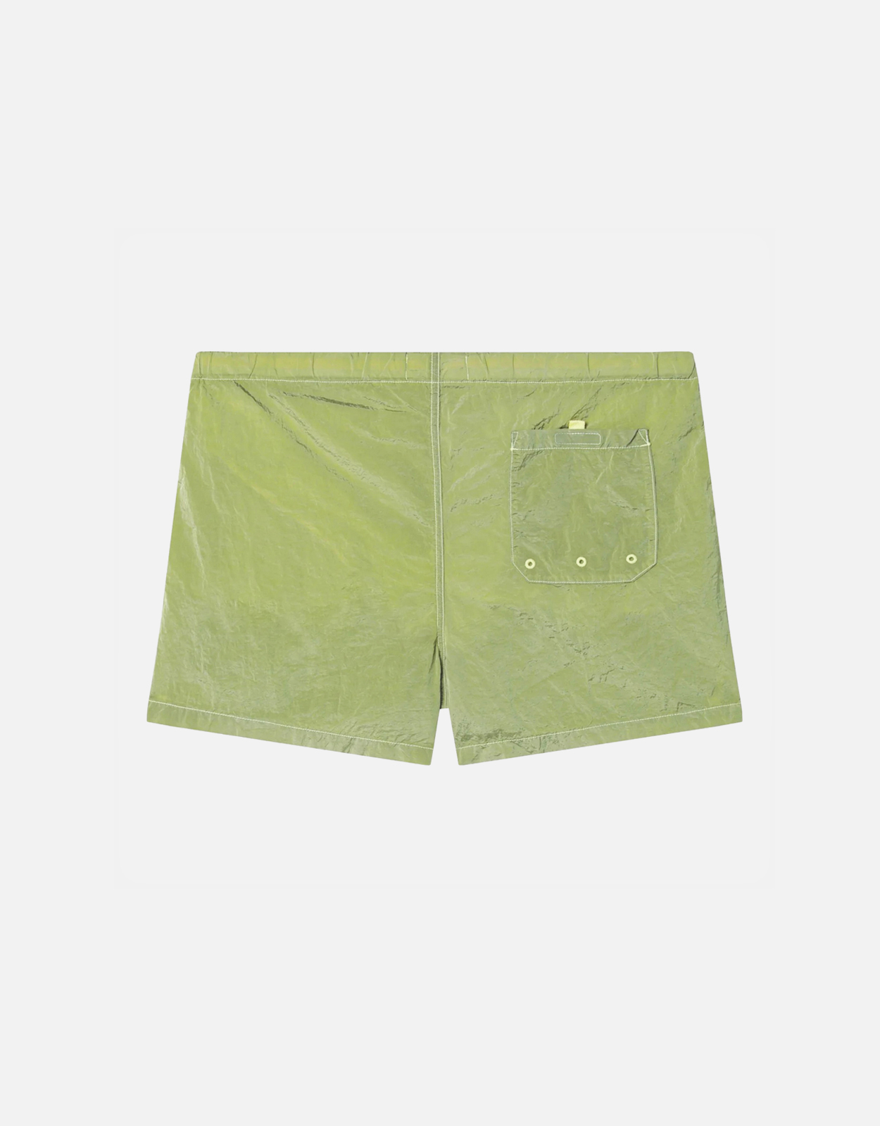 Stone Island ライムカラー ナイロン スイムショーツ (ショートパンツ