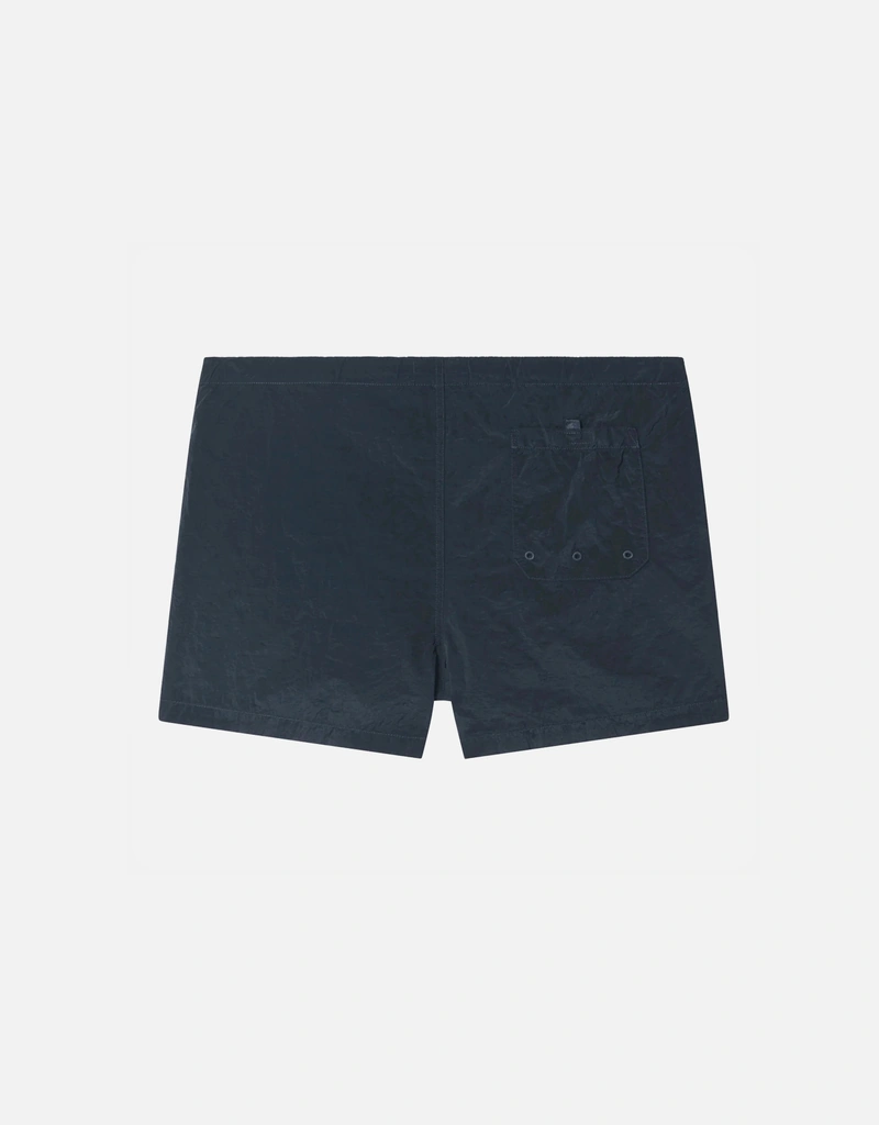 STONE  ナイロンメタル スイムショーツ ネイビー Sサイズ Stone Island 尼龍金屬泳褲(短褲) ｜IFCHIC台灣官網