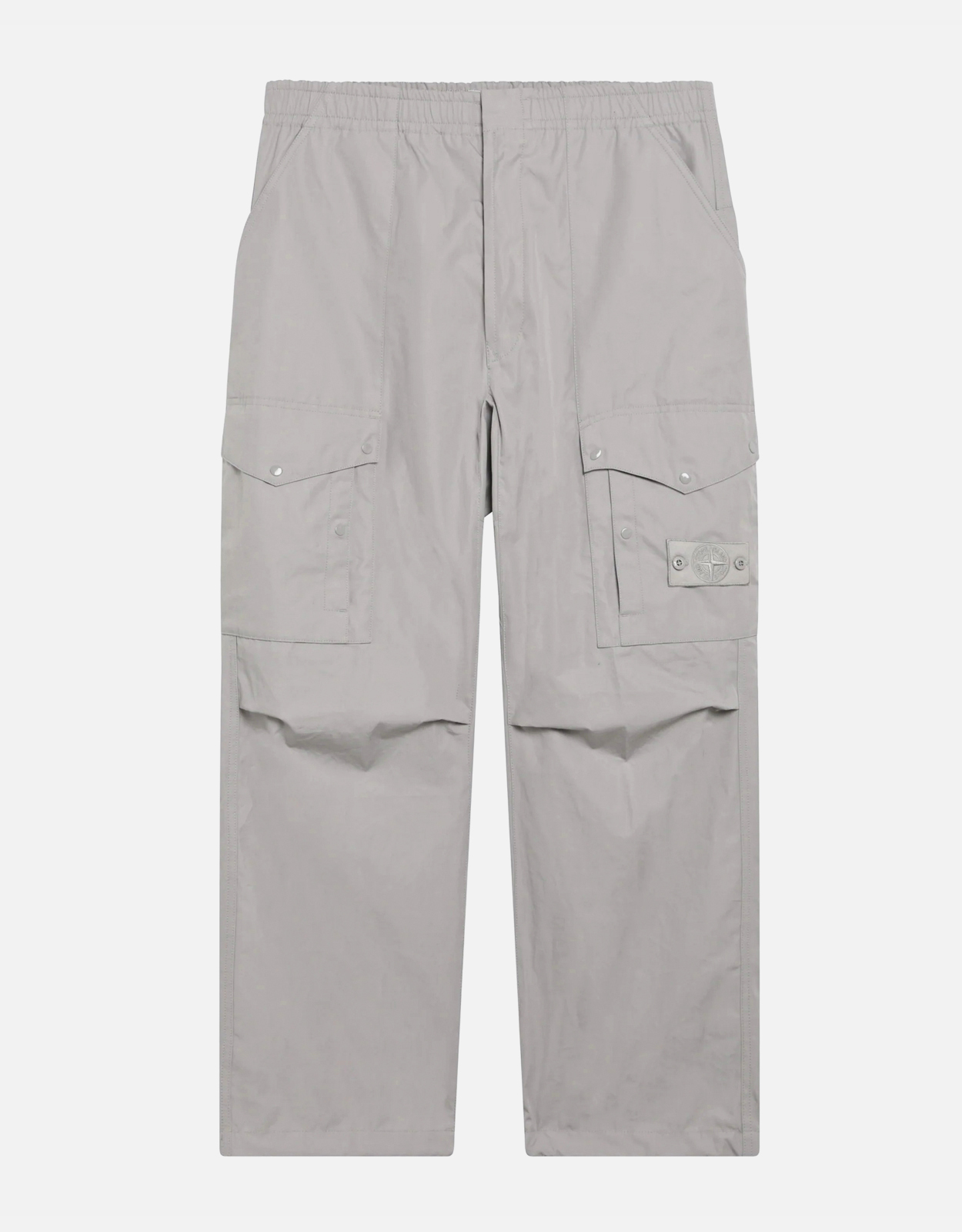 Stone Island コットンダストグレーカーゴパンツ (パンツ) IFCHIC.COM