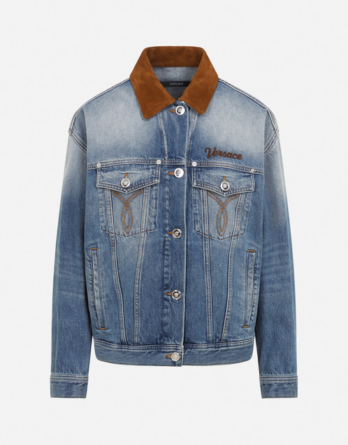 Versace デニムトラッカージャケット (すべての新品) IFCHIC.COM Versace デニムトラッカージャケット (すべての新品) IFCHIC.COM