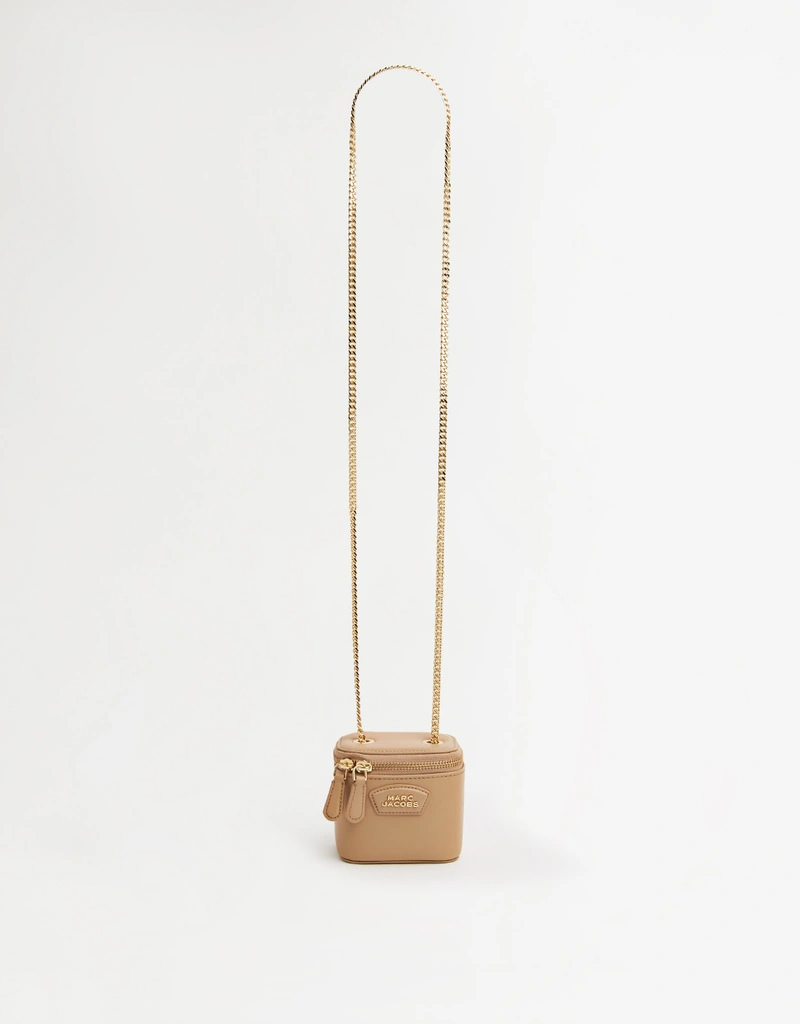 Marc Jacobs Mini Smooth Leather Chain Crossbody Bag (すべての新品 Marc Jacobs Mini Smooth Leather Chain Crossbody Bag (すべての新品