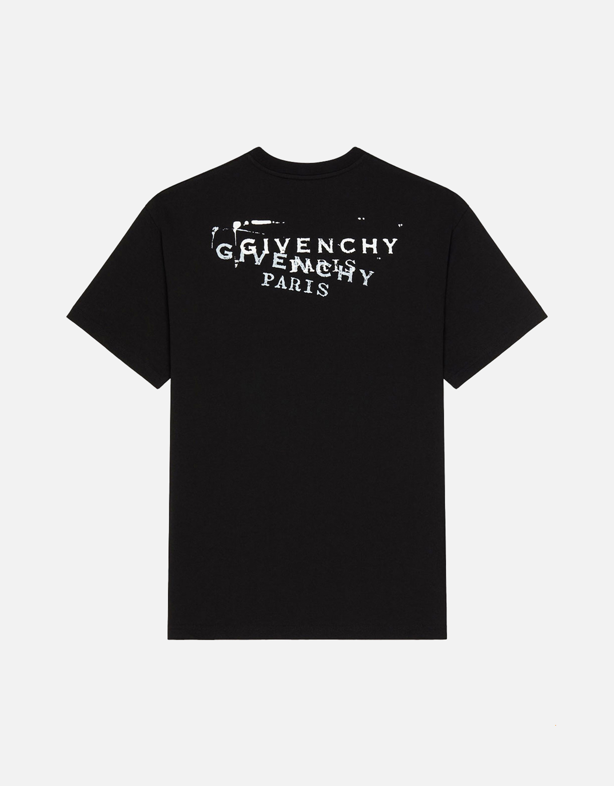 Givenchy メンズ コットン スタンププリント 半袖Tシャツ (すべての