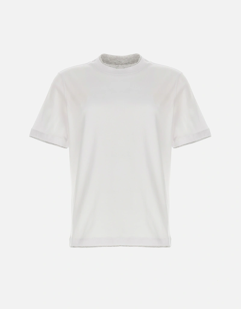 Brunello Cucinelli メンズ フォー・レイヤード風Tシャツ () IFCHIC.COM