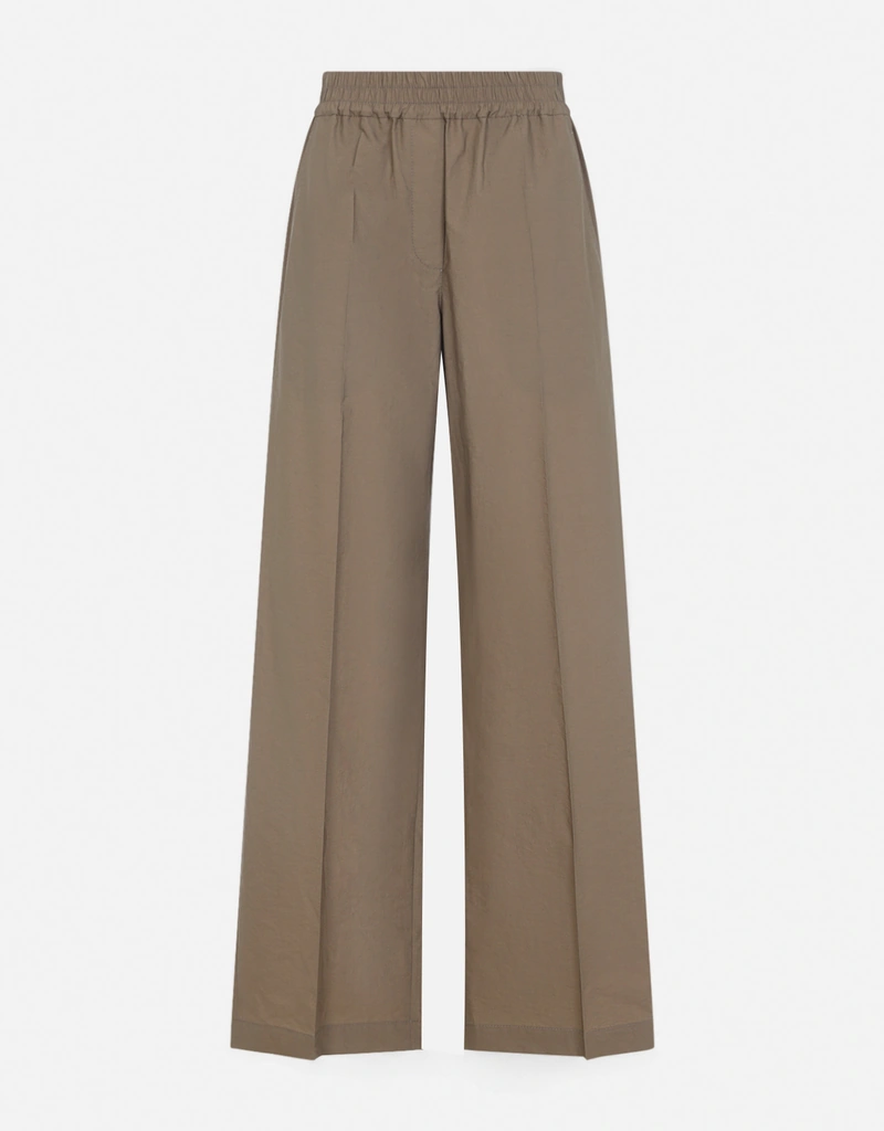 Brunello Cucinelli ワイドレッグコットンパンツ (パンツ) IFCHIC.COM