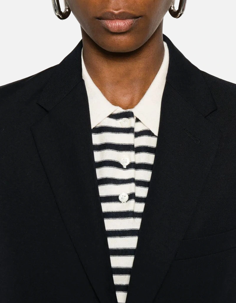 A.P.C. ウール混紡シングルブレストブレザー (すべての新品) IFCHIC.COM A.P.C. ウール混紡シングルブレストブレザー (すべての新品) IFCHIC.COM