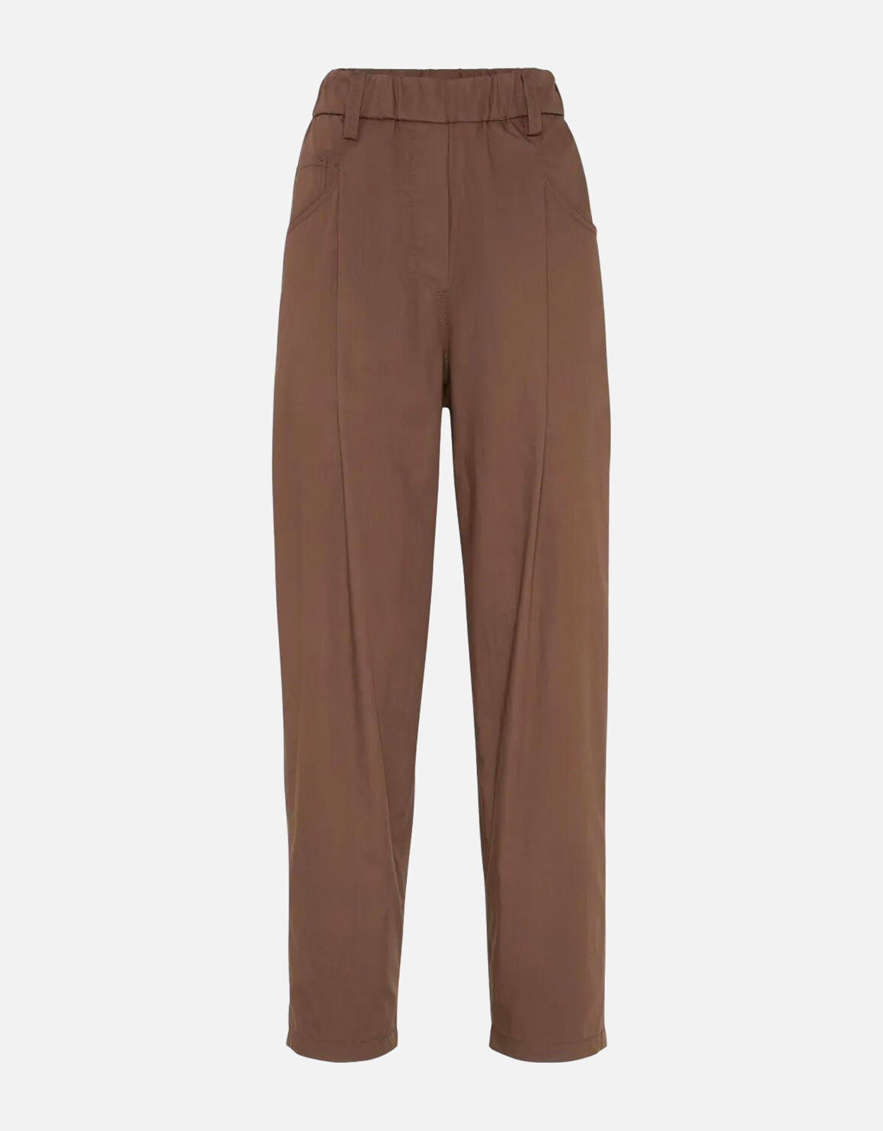Brunello Cucinelli 軽量ポプリンコットントラウザーズ (すべての新品
