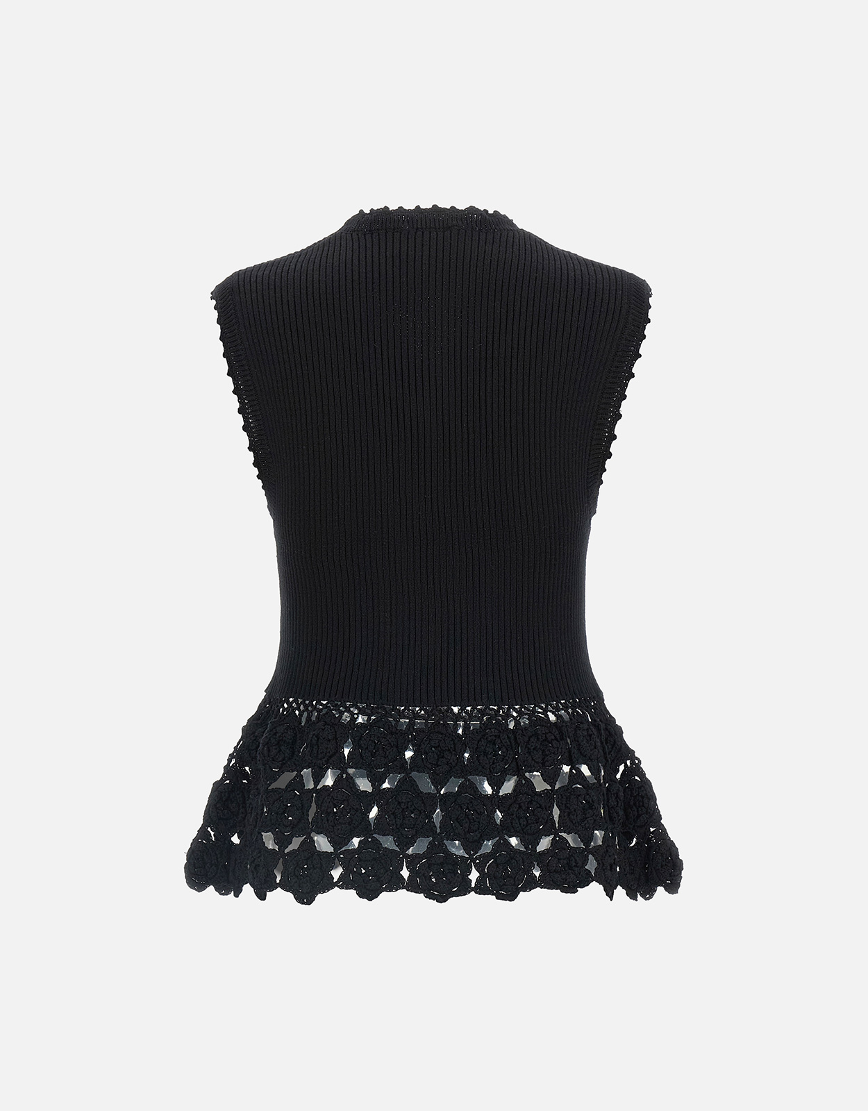 ganni ベスト 中古・古着通販】Ganni (ガニー) Viscose Rope Cropped Vest/ニット