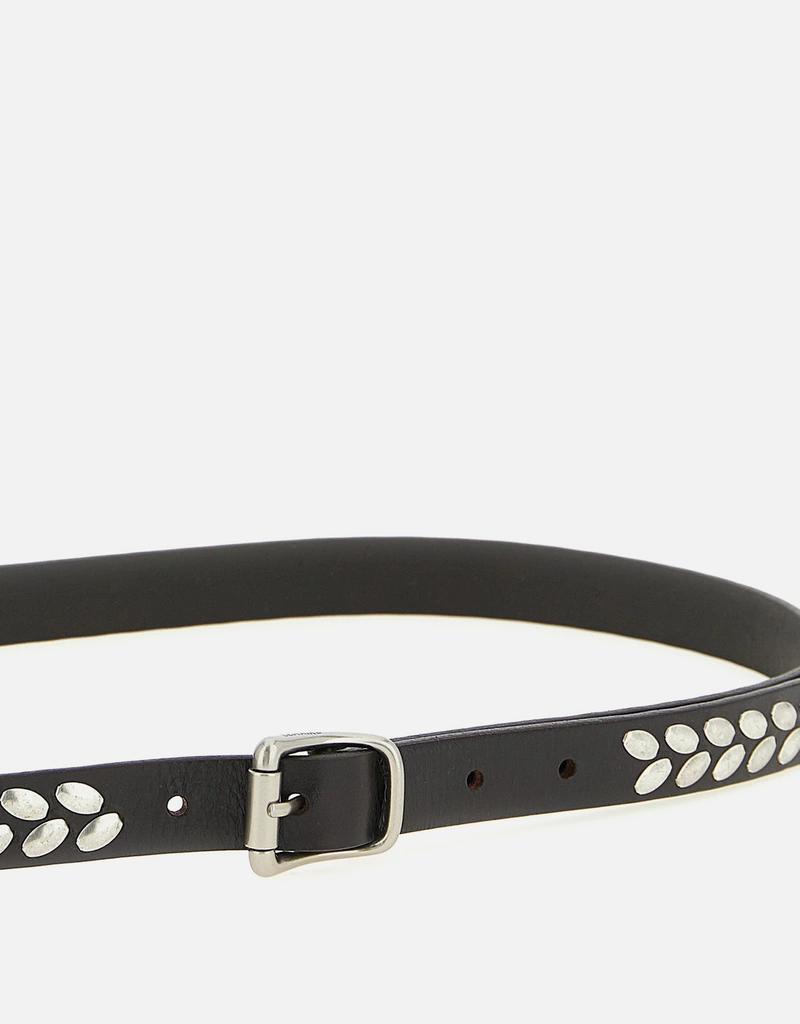 LEMAIRE メンズ アーモンドスタッズレザーベルト () IFCHIC.COM LEMAIRE メンズ アーモンドスタッズレザーベルト () IFCHIC.COM