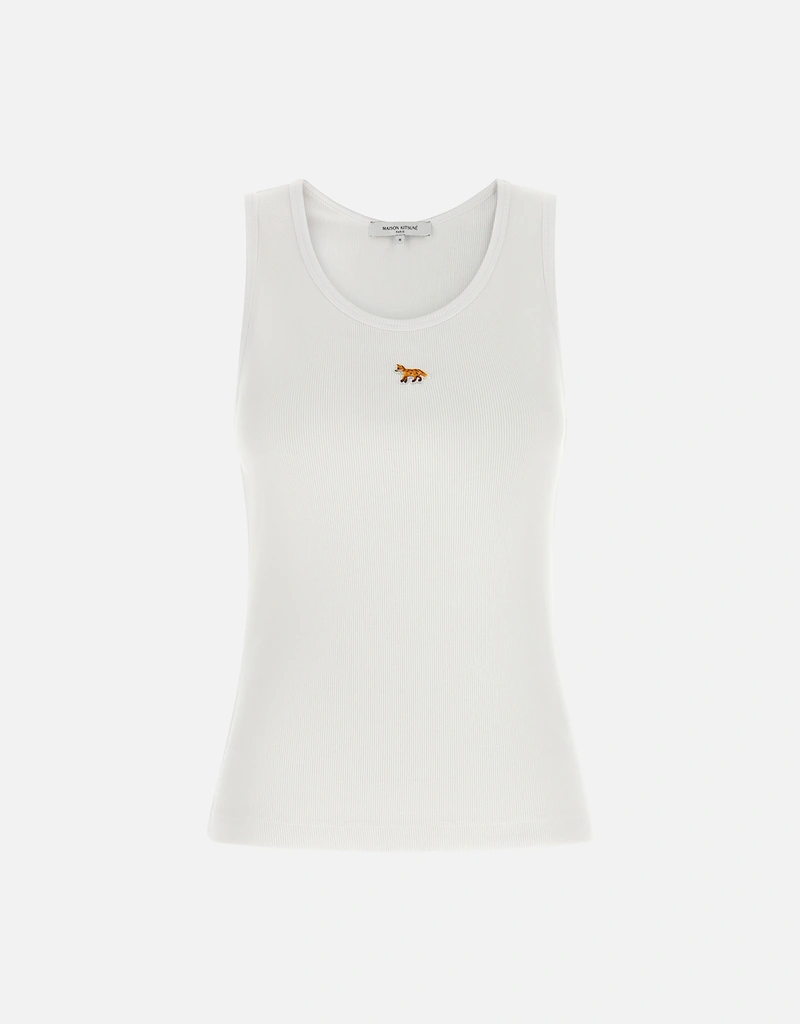 Maison Kitsuné Baby Fox コットン リブ タンクトップ (すべての新品