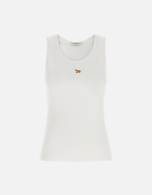 Maison Kitsuné Baby Fox コットン リブ タンクトップ (すべての新品