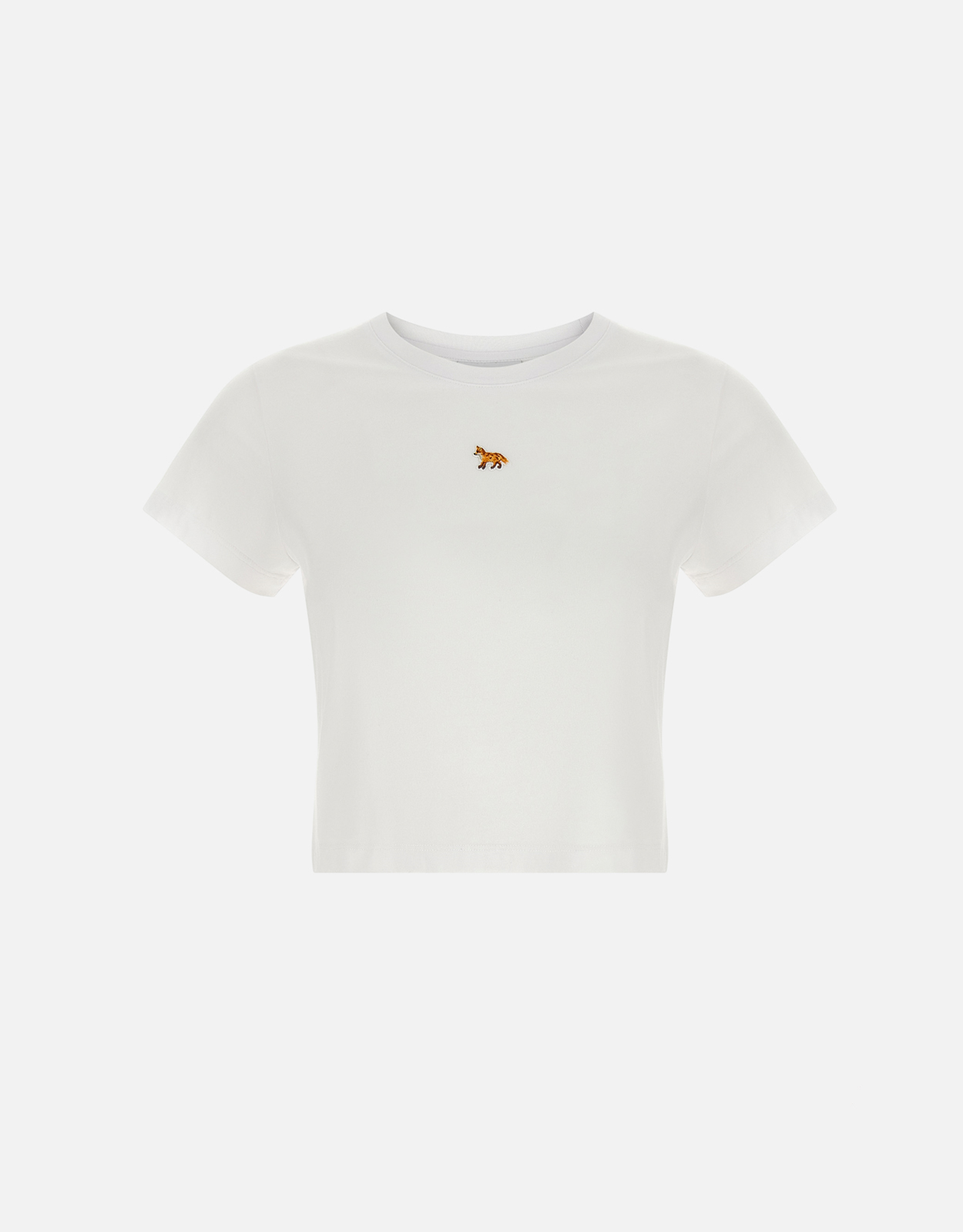 Maison Kitsuné Baby Fox Cropped T-Shirt (All New In) IFCHIC.COM