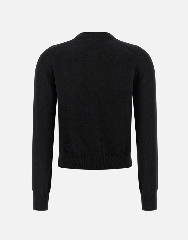 Maison Kitsuné Baby Fox ウール カーディガン (すべての新品) IFCHIC.COM
