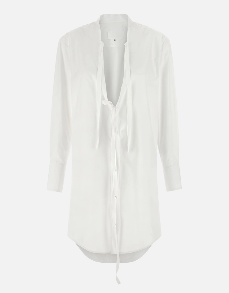 Maison Margiela コットンミニシャツドレス (すべての新品) IFCHIC.COM
