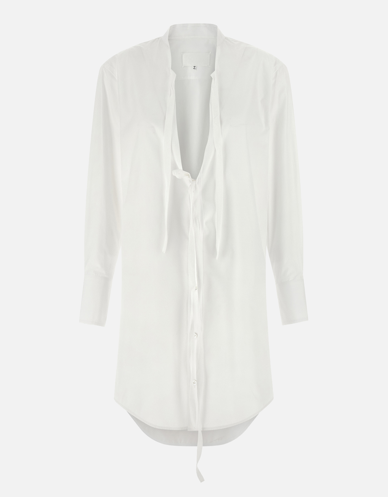 Maison Margiela Maison Margiela Chemisier Cotton Mini Dress - IT 34　メゾン マルジェラ コットン ミニ ドレス ブラウス - IT 34