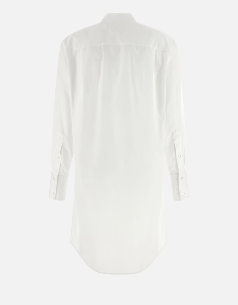 Maison Margiela コットンミニシャツドレス (すべての新品) IFCHIC.COM