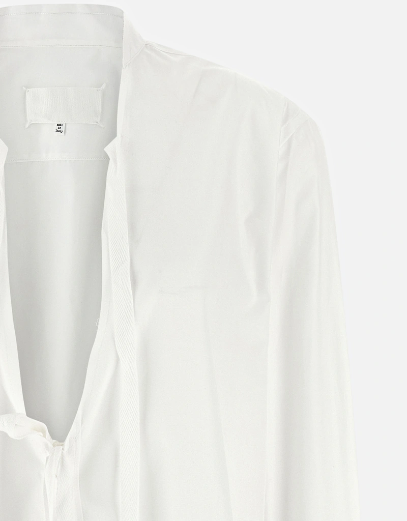 Maison Margiela コットンミニシャツドレス (すべての新品) IFCHIC.COM