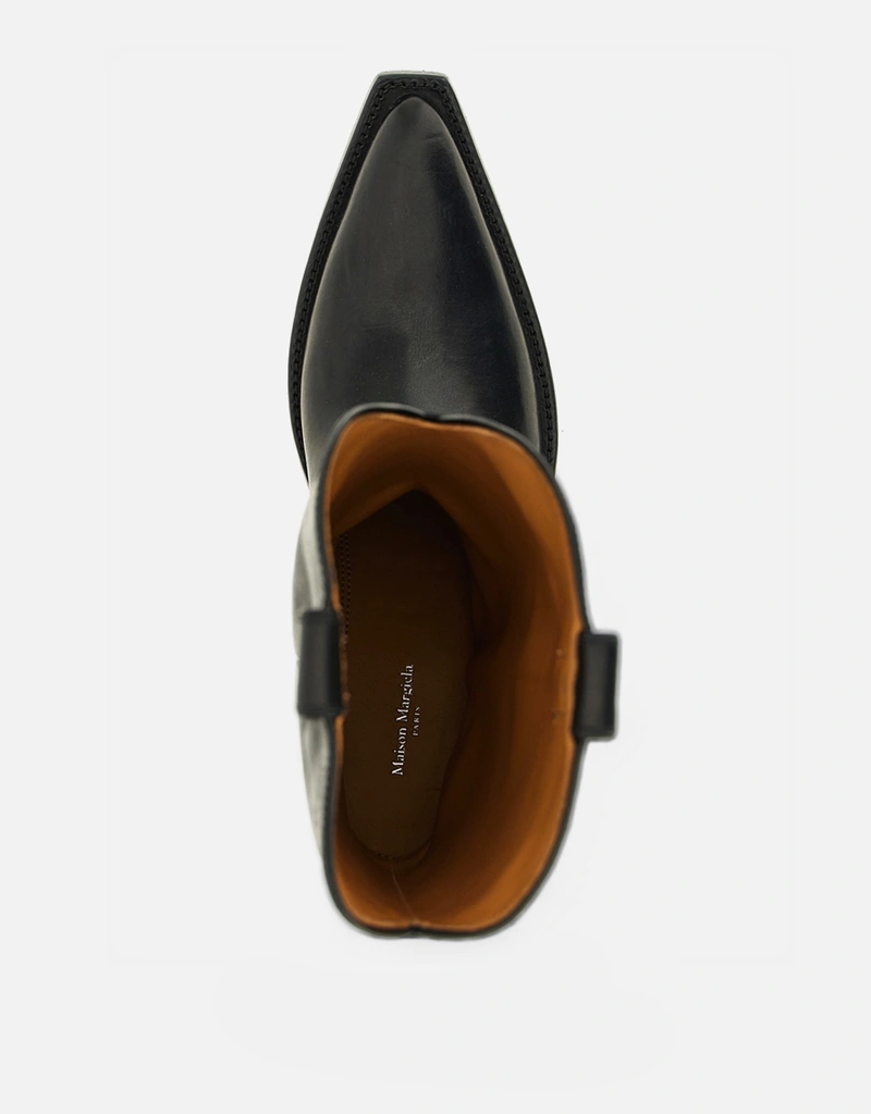 Maison Margiela カーフレザーかかとなしウエスタンブーツ () IFCHIC.COM
