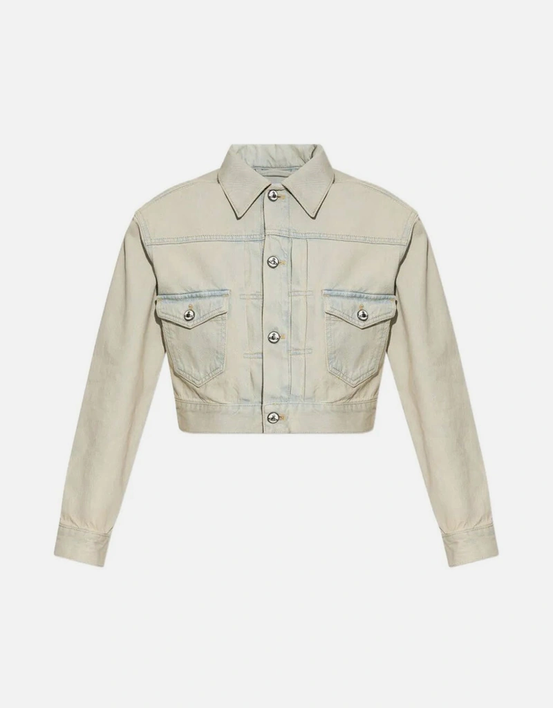 Vivienne Westwood マーレン クロップド デニムジャケット (すべての