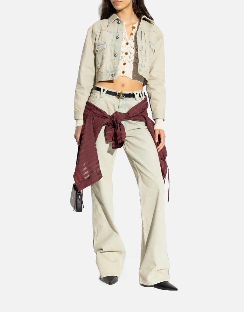 Vivienne Westwood マーレン クロップド デニムジャケット (すべての