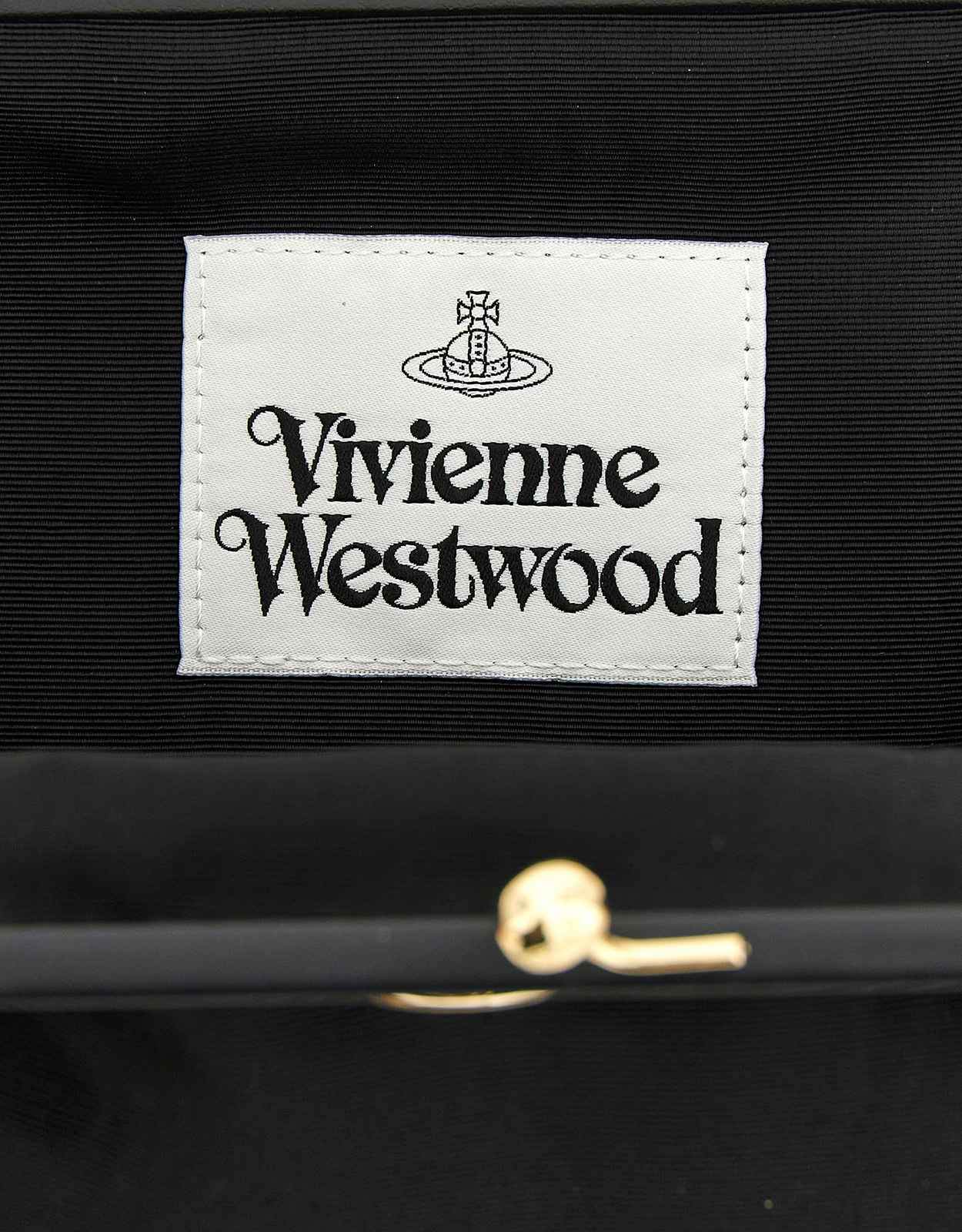 Vivienne Westwood Vivienne Viscose Tulle-Effect Clutch () IFCHIC.COM