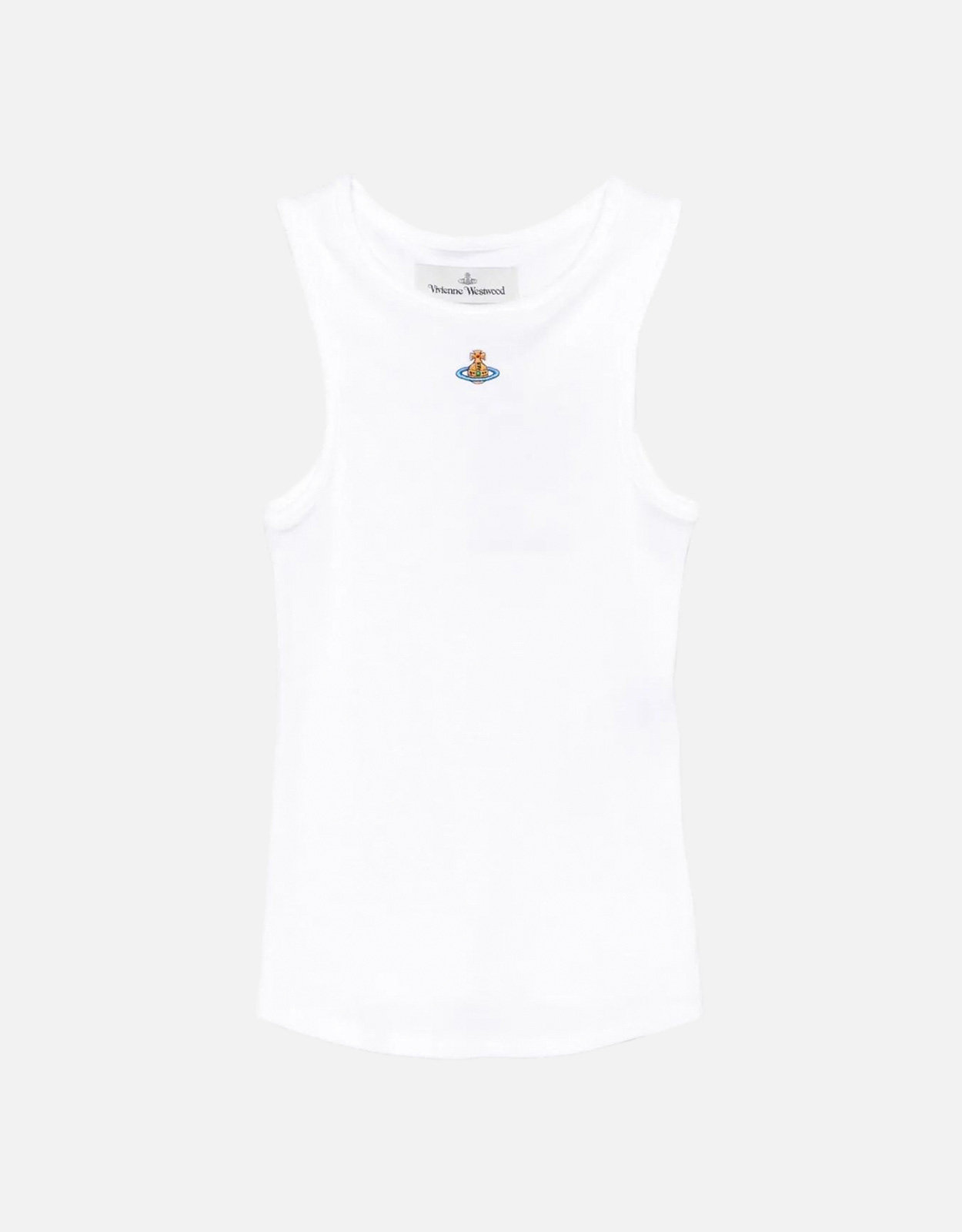 Vivienne Westwood オーブ装飾リブタンクトップ (すべての新品) IFCHIC.COM