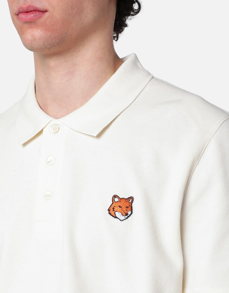 Maison Kitsuné メンズ ベージュ コットン レギュラーフィット