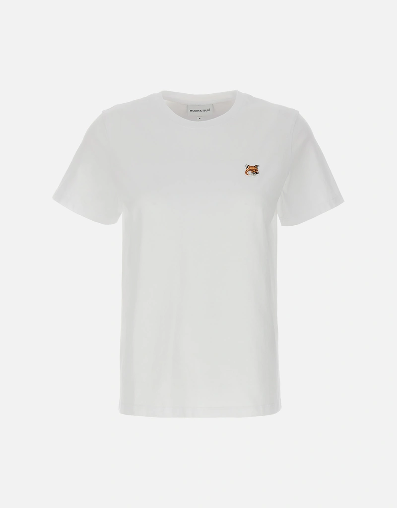 Maison Kitsuné Fox Head Regular Cotton Tee-Shirt (All New In
